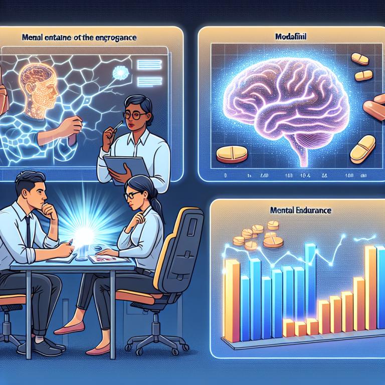 Effets du Modafinil sur l'endurance mentale d'un point de vue ergonomique