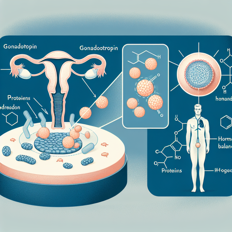 En combinaison avec des protéines, la Gonadotropine peut assurer l'équilibre hormonal