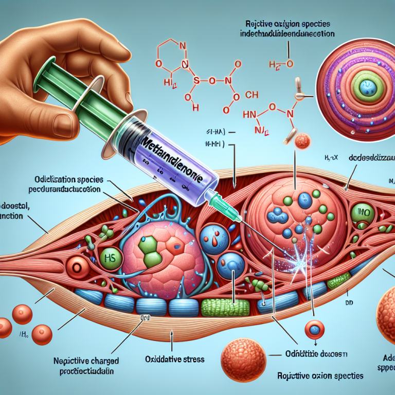 Injection de méthandiénone et son effet sur le stress oxydatif dans les muscles