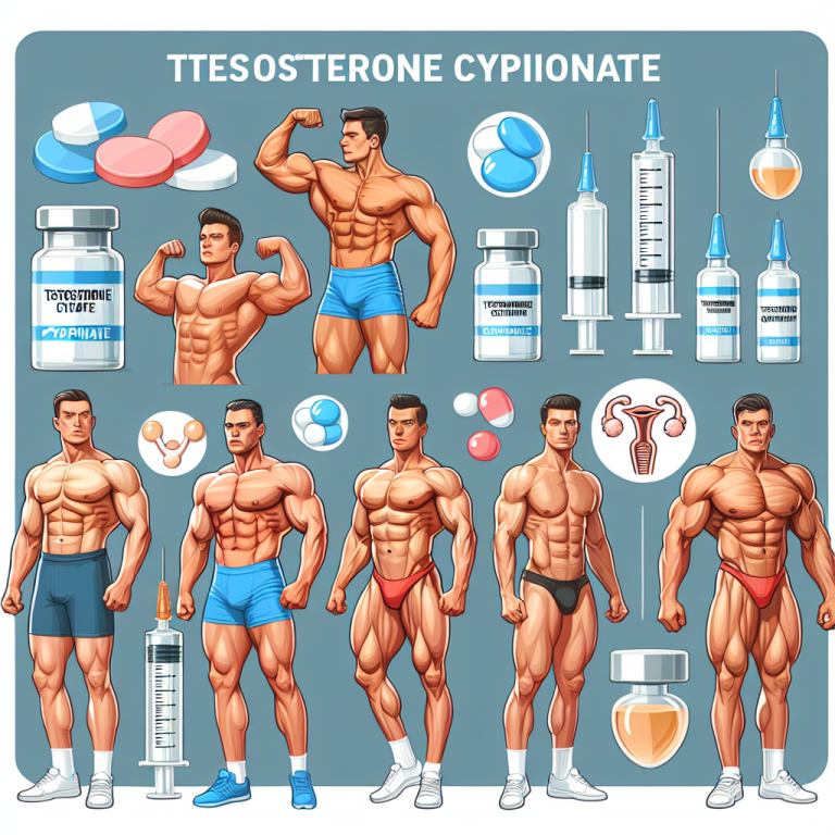 Caractéristiques de l'utilisation de la testostérone cypionate chez les culturistes de niveau intermédiaire