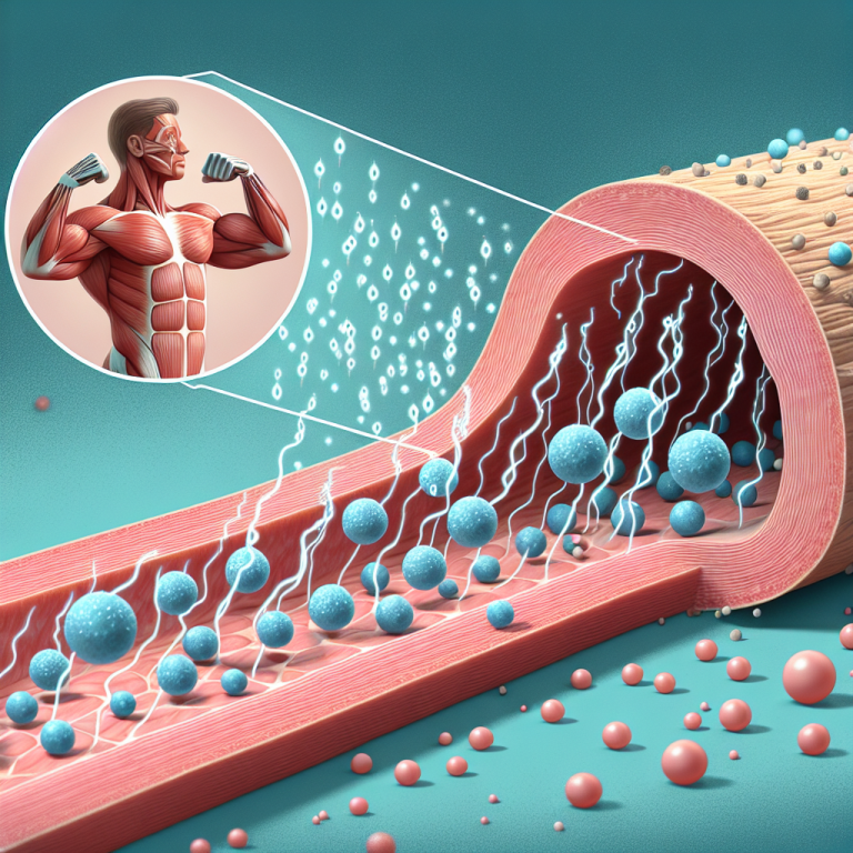 Effet de la testostérone sur la concentration d'oxyde nitrique dans les muscles