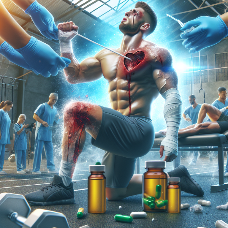 Effet de Sustanon 250 sur la récupération après une blessure