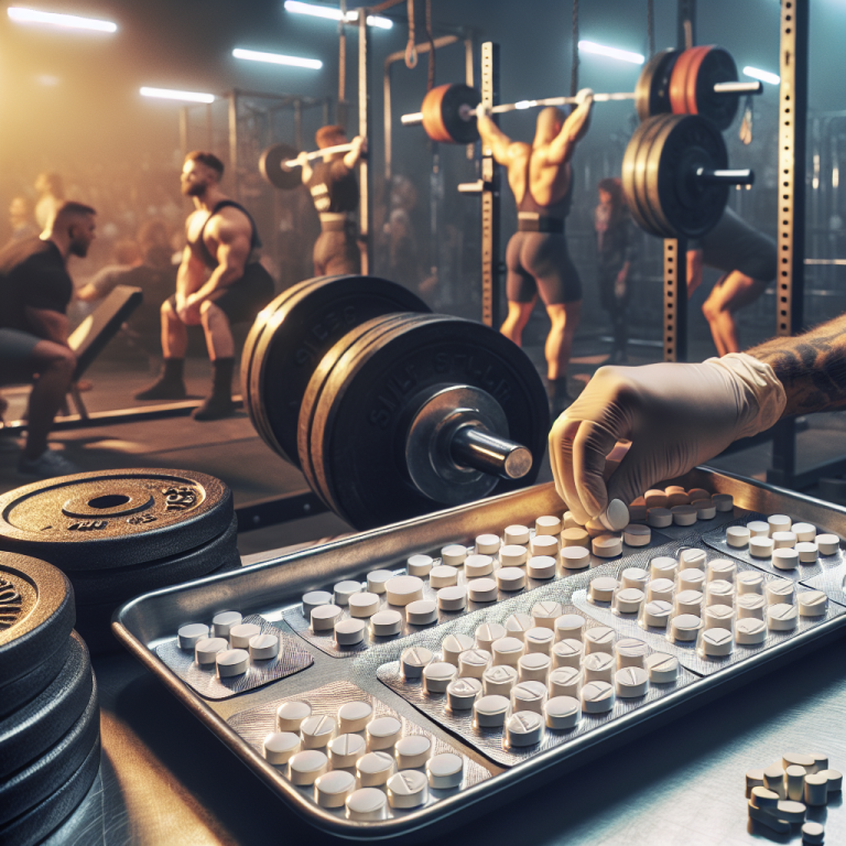 Perfusion de comprimés de stanozolol pour les démonstrations sportives en powerlifting