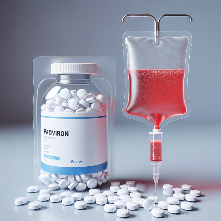 Proviron et perfusion de vitamine B12