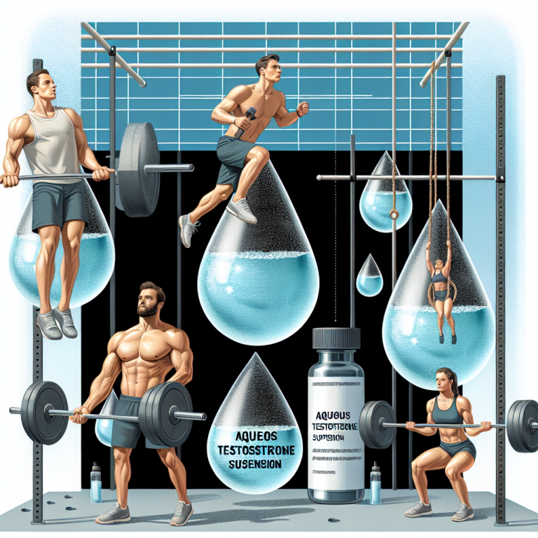 Rôle de la suspension de testostérone (aqueuse) dans le crossfit