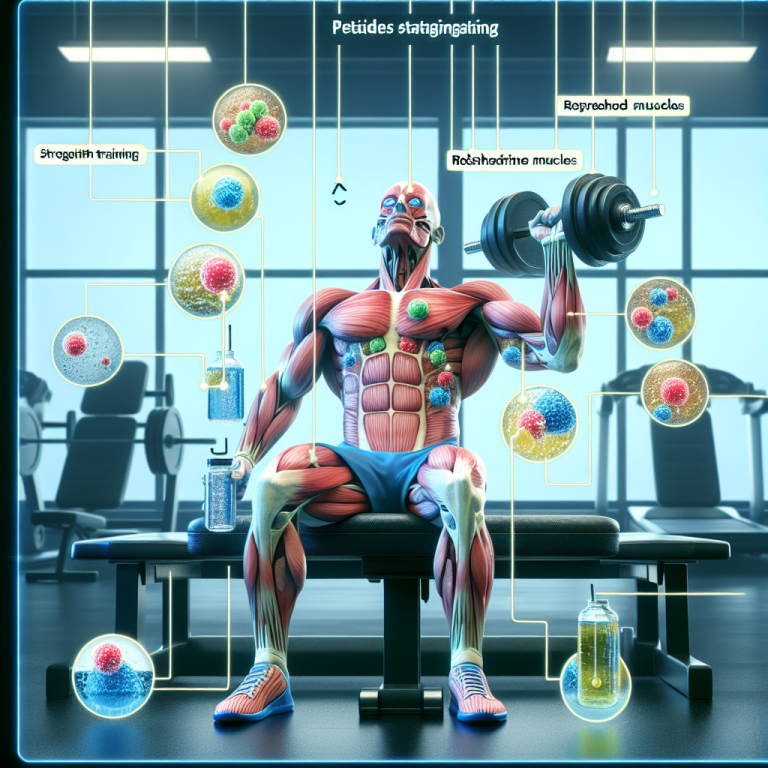 Stagnation des peptides dans les muscles renouvelés après un entraînement de force