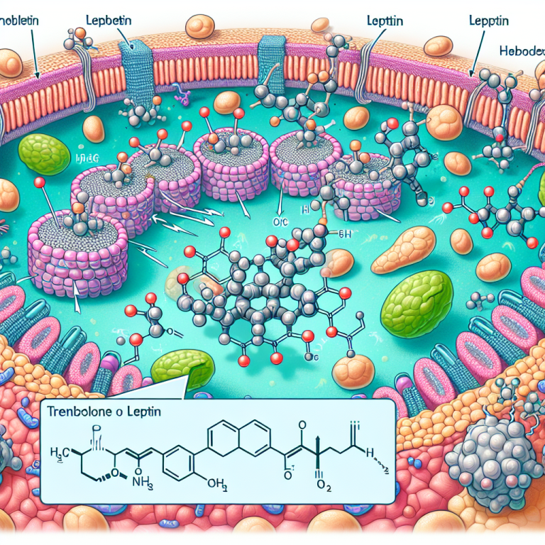 Effet du mélange de trenbolone sur la leptine