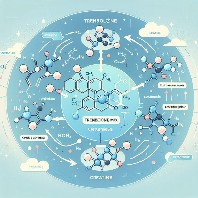 Effet du mélange de trenbolone sur la synthèse de créatine