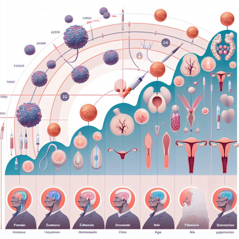 Évolution de la réponse hormonale avec l'âge