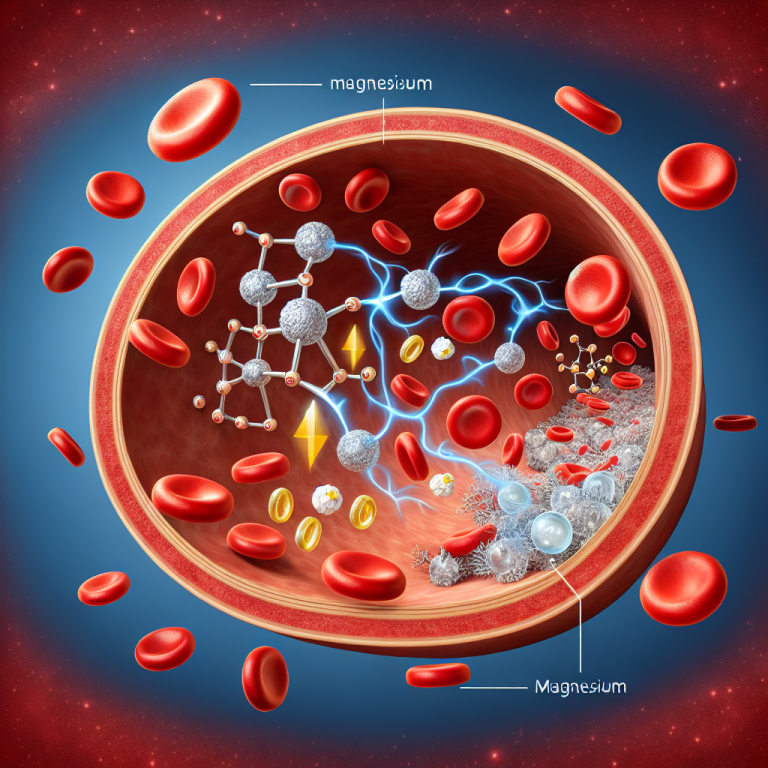 L'effet du magnésium sur la circulation sanguine et le transport de l'oxygène