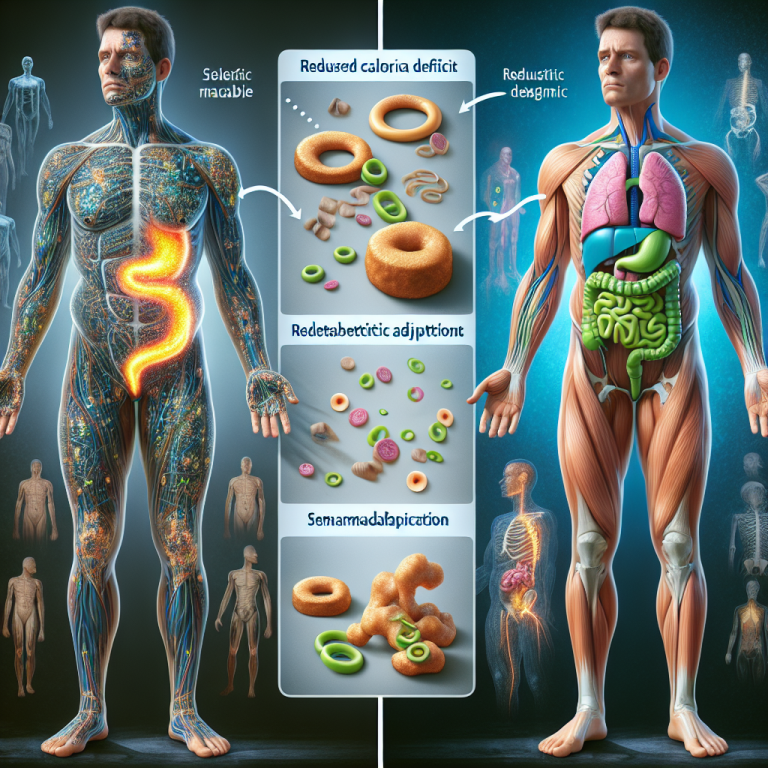 L'effet du sémaglutide sur l'adaptation métabolique après un déficit calorique ?