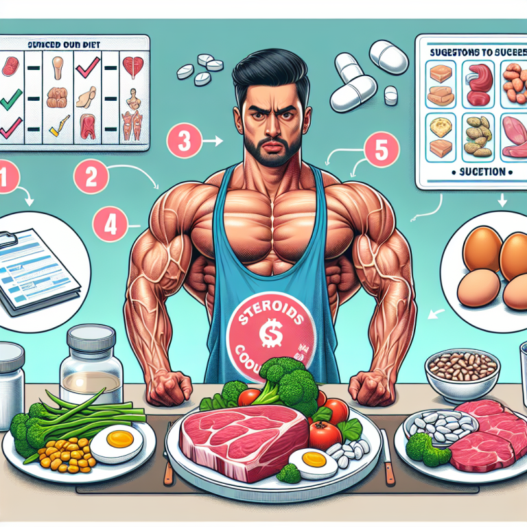 L'importance de l'alimentation pendant une cure de stéroïdes pour la prise de masse