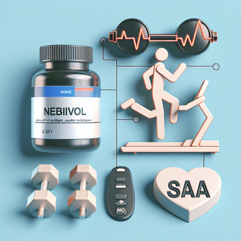 Nébivolol en association avec des exercices cardio et des SAA