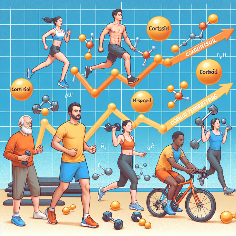 Réduction du taux de cortisol après un effort grâce au Tribulus Terrestris