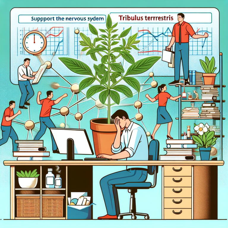 Soutenir le système nerveux lors de l'utilisation du Tribulus Terrestris en situation de stress