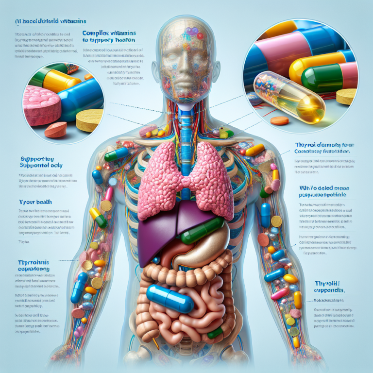 Utilisation de complexes vitaminiques pour soutenir la thyroïde