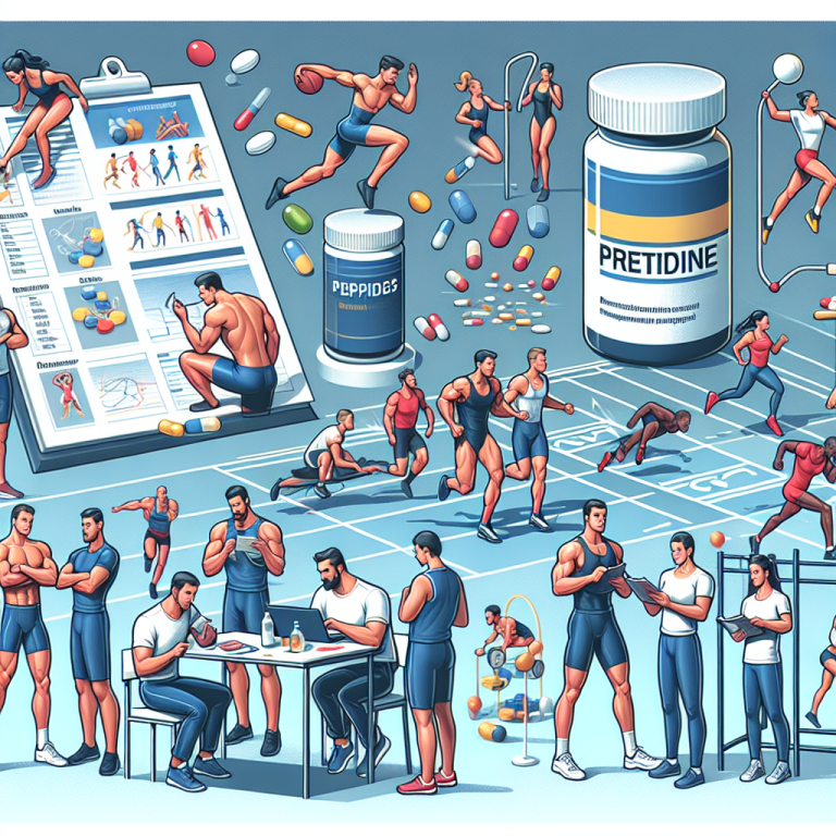 Utilisation de cures de peptides en préparation aux compétitions