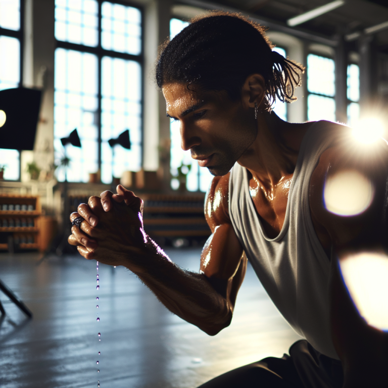 Entraînement solo en préparation d'une séance photo