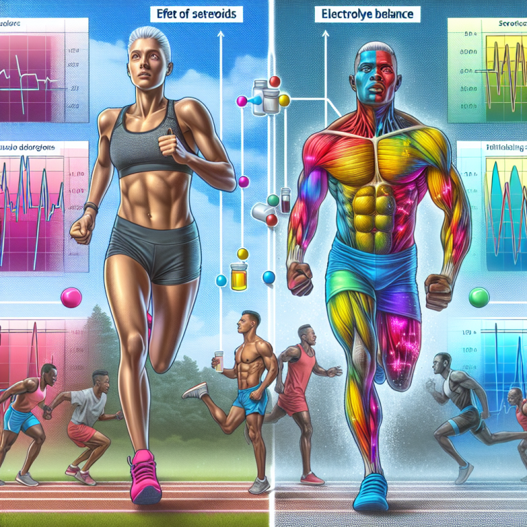 Influence des stéroïdes sur l'équilibre électrolytique chez les athlètes